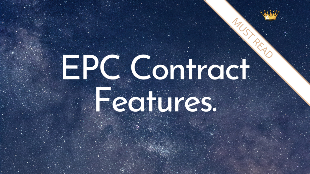 EPC Contract Features